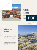 Minería Pierina - Las Bambas