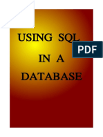 Uso de SQL