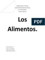 Trabajo de Los Alimentos Josemit Aponte