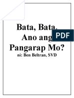 Bata Bata Ano Ang Pangarap Mo
