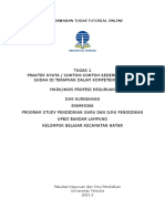 Format Jawaban Tugas Profesi Keguruan