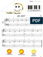 1001 Surat Piyano Metodu-1 Nilgün K.