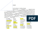 Questions 1-10: Choose The Correct Word or Phrase To Complete Each Gap