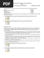 Advanced Financial Accounting and Reporting Preweek Lecture