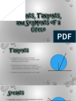 Secants and Tangets Math 10