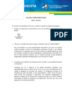 5 Trabajo Filosofía S5G10 Sara Montaña