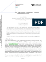 Simple Method of Approximate Calculation of Statically Indeterminate Trusses