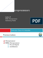 Microprocessors: Instructor Omar M. Malallah