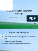 Fungsi Perawatan Kesehatan Keluarga