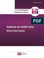 Manual de Word 2016
