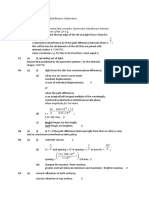 Nicole-Wave Phenomena Markscheme