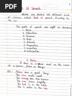 Parts of Speech