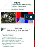 ITP AJD Disposiciones Comunes