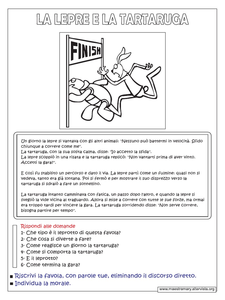 La Lepre e La Tartaruga PDF