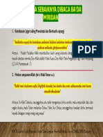 Do'a Doa Sebaiknya Dibaca Ba'Da Wiridan Revisi