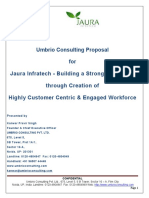 Umbrio Concept Note For Jaura Infratech - Building A Strong Workplace Through Creating Engaged Workforce