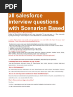 All Salesforce Interview Questions With Scenarion Based: List Things That Can Be Customized On Page Layouts?