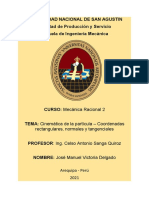 Tarea de Mecanica Racional 2 Nº2