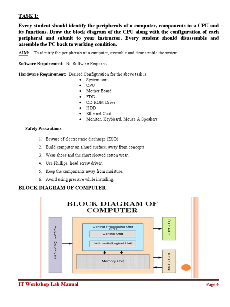 Computer Peripherals and Assembly Guide | PDF | World Wide Web ...
