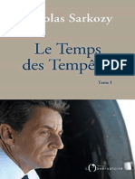 Le Temps Des Tempetes Nicolas Sarkozy Sarkozy Nicolas PDF