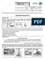 Ava. Bim. Ciências - 3º Ano