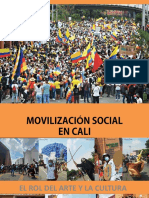 DOSSIER DOCUMENTAL LA MOVILIZACION SOCIAL Y EL ROL DEL ARTE-CULTURA EN LA CIUDAD DE CALI 2021 Gráfica Social