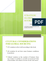 Strategic Global Sourcing