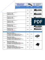 Módulos SFP, Conversores y Accesorios de Fibra Óptica