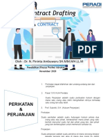 Contract Drafting, Pininta Ambuwaru, PKPA, 2021
