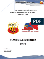 Plan de Ejecución Bim (BEP)