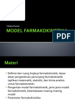 Model Farmakokinetika