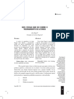 Seis Coisas Que Sei Sobre o Treinamento de Atores