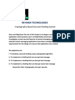 Cryptography Based Secured Chatting System