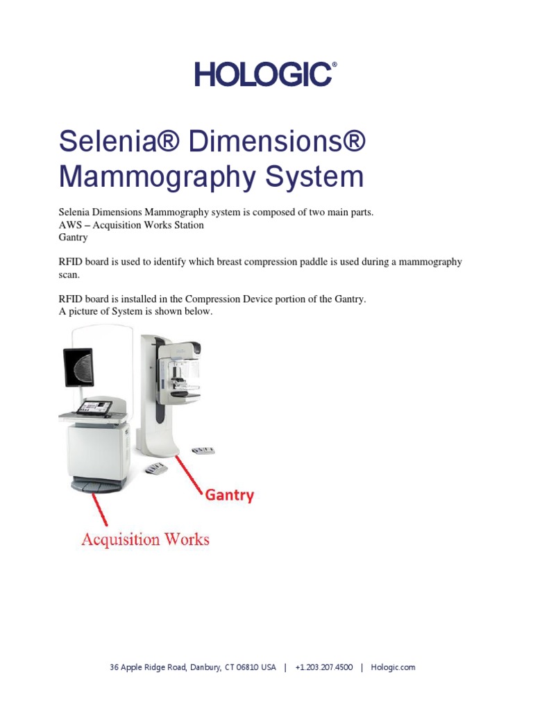 Hologic Selenia Dimensions PDF