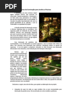 Dicas de Iluminacao Para Jardins e Piscinas