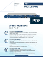 Códecs Multicanal: para Aoip