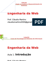 Engenharia de Software da Web -aula01-INTRODUCAO e Visão Geral