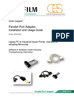 Ricoh Support - Parallell Port Adapter Installation and Loading Microcode - v1.0