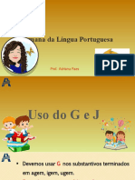 Semana Da Língua Portuguesa: Prof. Adriana Paes