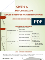 03 - 3 Losas - Metodo de Diseño Directo-Determinacion Del Espesor de La Losa