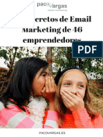 38 184 Secretos de Email Marketing de 46 Profesionales Online de Exito