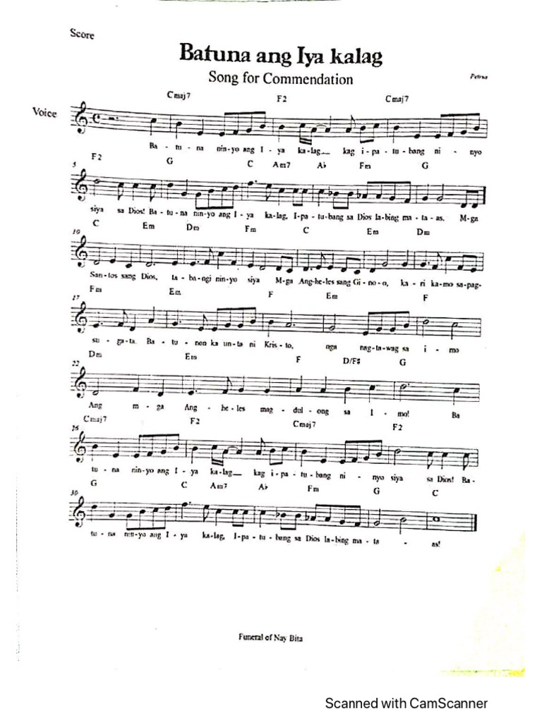 Batuna Ang Iya Kalag | PDF