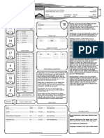 Level 8 Firbolg Druid Character Sheet