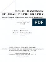 1963 Iccp International Handbook of Coal Petrography 2nd Ed Introduction and Contents Part 1 PDF