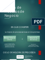 Mejora de Procesos de Negocio