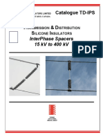 Catalogue Td-Ips T & D S I: Interphase Spacers 15 KV To 400 KV
