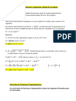 Derivadas de Funciones Compuestas