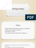 Biológia Bunky