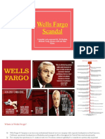 Wells Fargo Scandal: Compiled and Presented By: M.Hashim, Muneeb Tariq, Hamza Arif and Sher Khan