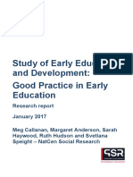 SEED Good Practice in Early Education - RR553